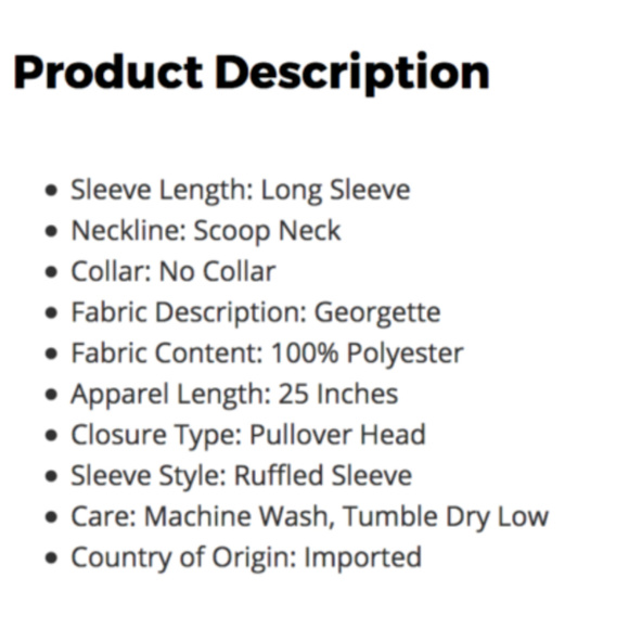 NEW Belle +Sky Blue Asymmetrical Raffle Top - Picture 3 of 4